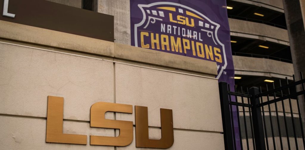 Tigers LSU Baseball Logo