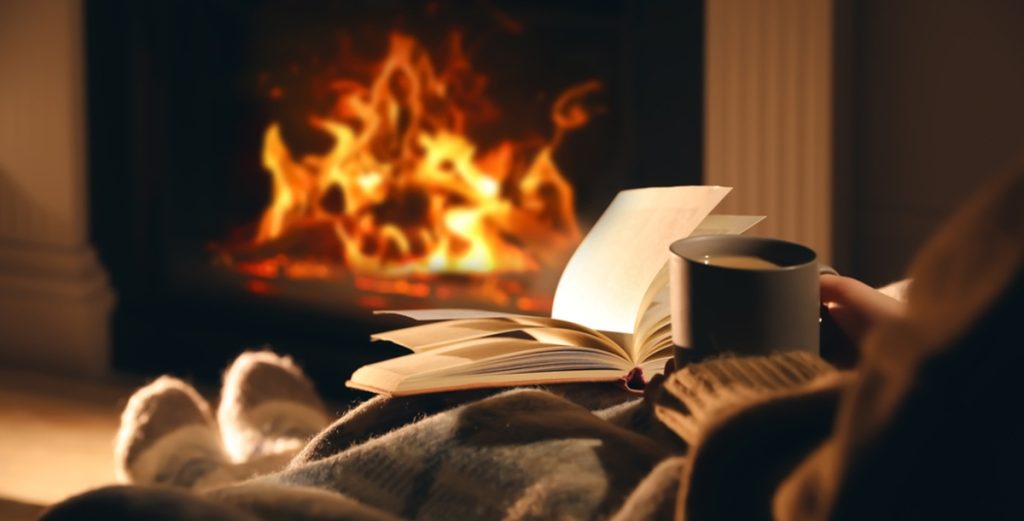 reading book