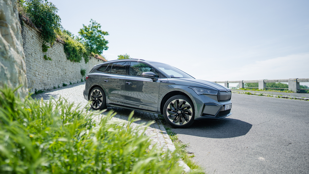 Prague,,The,Czech,Republic,,20.5.,2021:,All-electric,Skoda,Enyaq,Suv. car