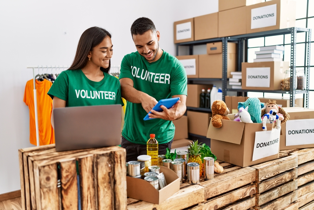 Volunteer,Couple,frivilligt,par