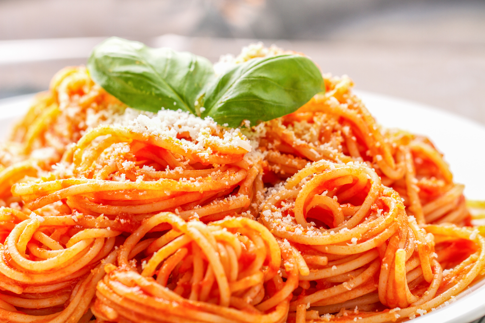 Spaghetti,With,Tomato,Sauce, pasta