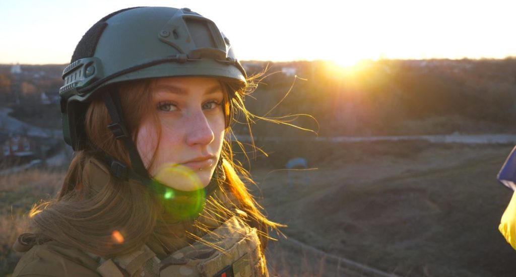 ukraine woman soldier