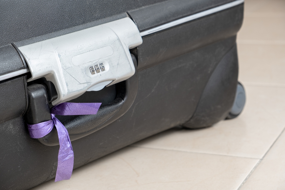 Combination,Lock,,Suitcase,Baggage,ribbon, koffert, bagasje, kuffert med bånd