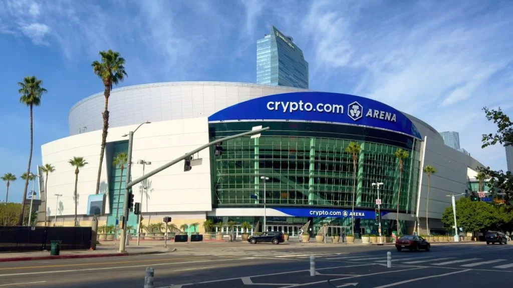 Crypto Com Arena in Los Angeles the former Staples Arena - Los Angeles Lakers