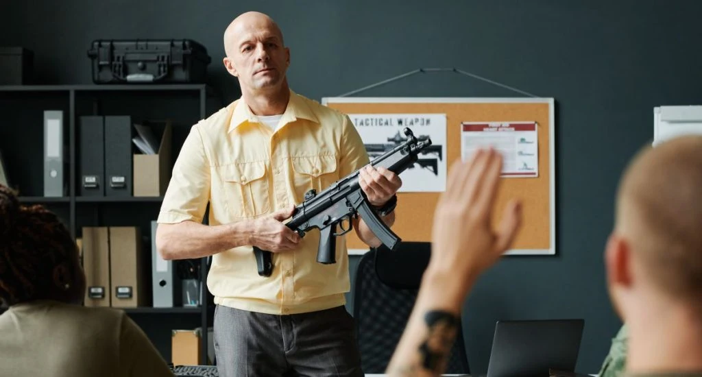 shotgun hunter gun weapon