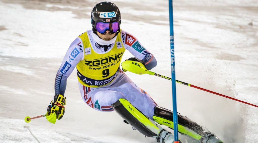 Atle Lie McGrath Skiing