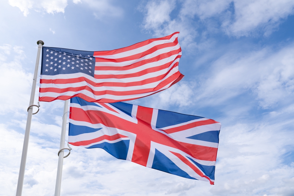 Usa,,Uk,Flags