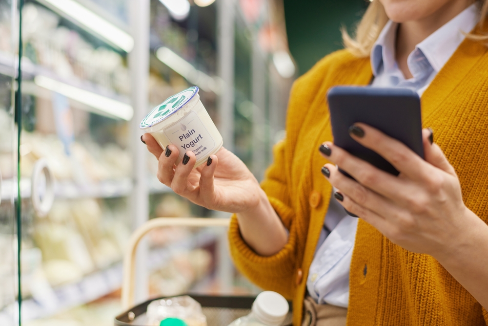 Supermarket,yogurt