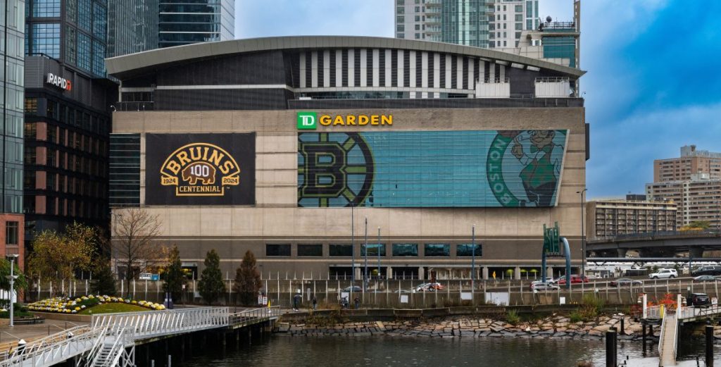 TD Garden arena - Boston Celtics