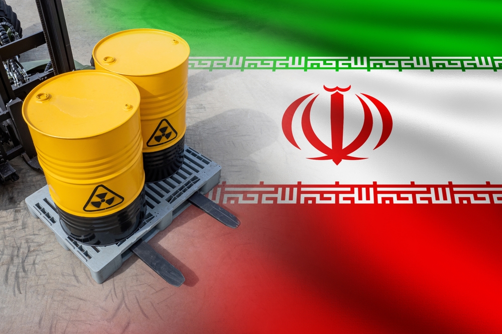 Radioactive,Fuel,Flag,iran