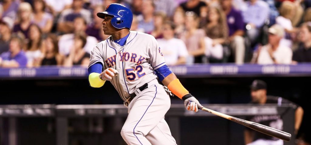 New York Mets outfielder Yoenis Cespedes