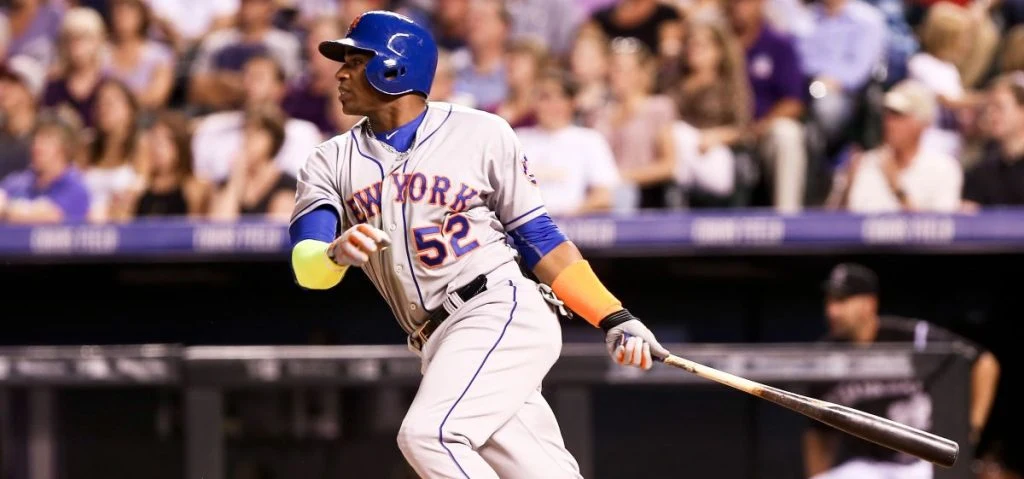 New York Mets outfielder Yoenis Cespedes