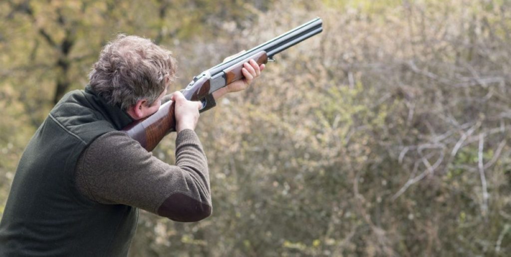 shotgun hunter gun weapon