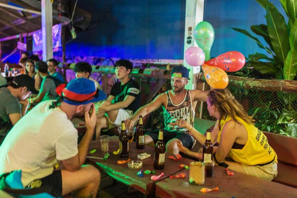 Backpackers,drinking,rejse,drikker