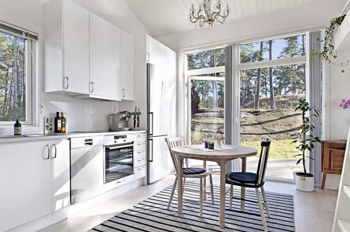 22 kvm meter stort hus, small house, kitchen