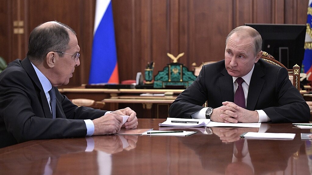 Vladimir Putin, Sergei Lavrov
