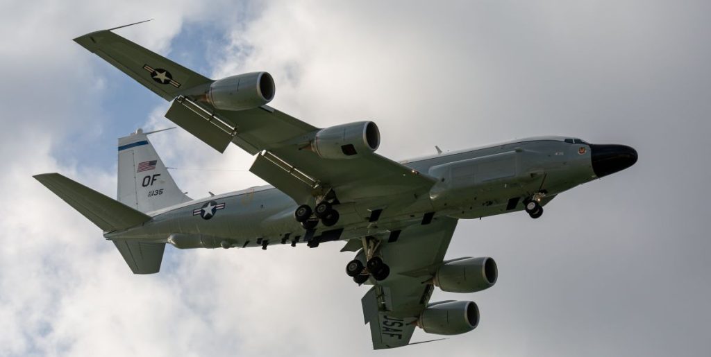 RC-135_Rivet_Join US Spy plane