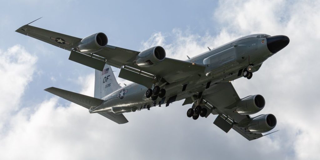 RC-135_Rivet_Join US Spy plane
