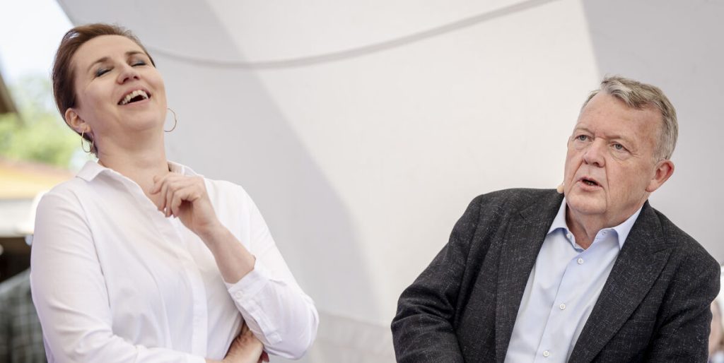 Mette Frederiksen, Lars Løkke