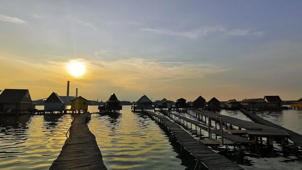 Bokodi Floating Village