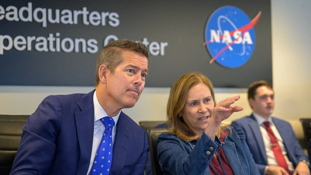 U.S. Transportation Secretary Sean Duffy, and NASA