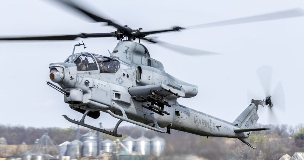 Bell AH-1Z helicopter