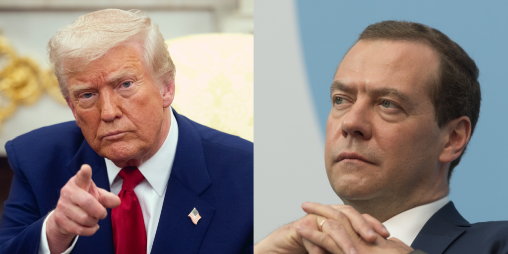 Donald Trump, Dmitri Medvedev