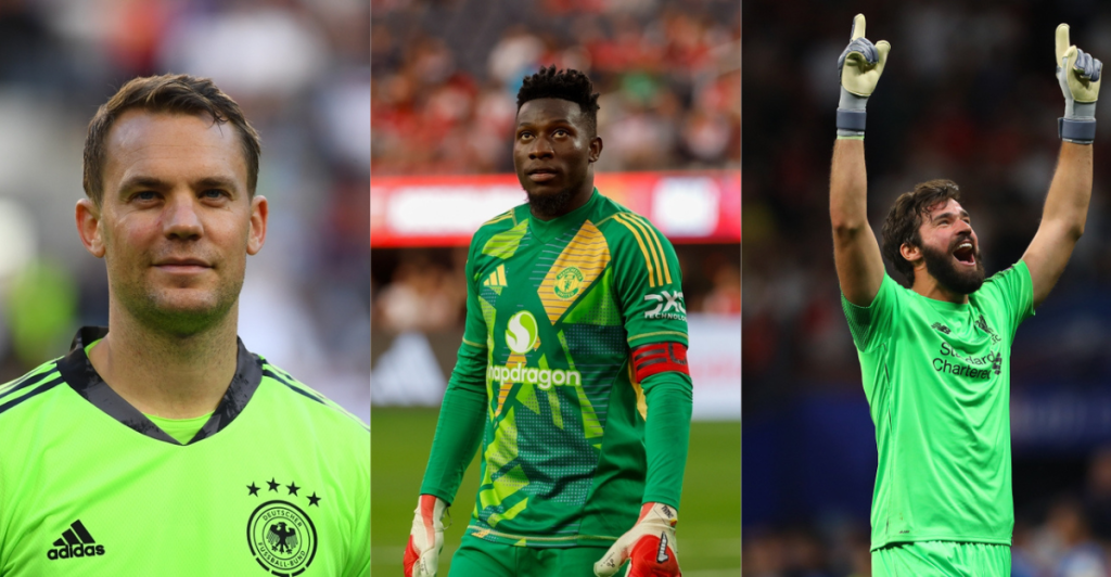 Manuel Neuer, Andre Onana, Allison