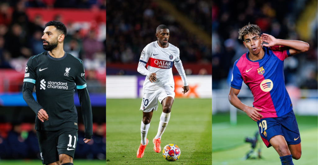 Salah, Dembele, Yamal