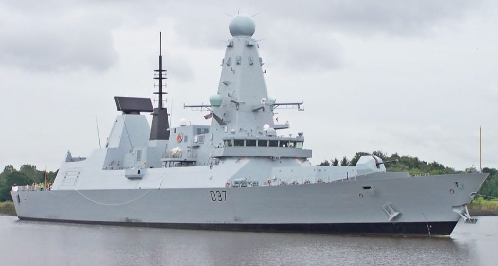 HMS Duncan British royal navy