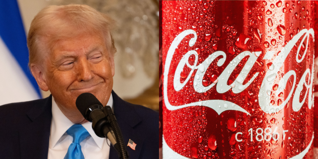Donald Trump, Coca Cola