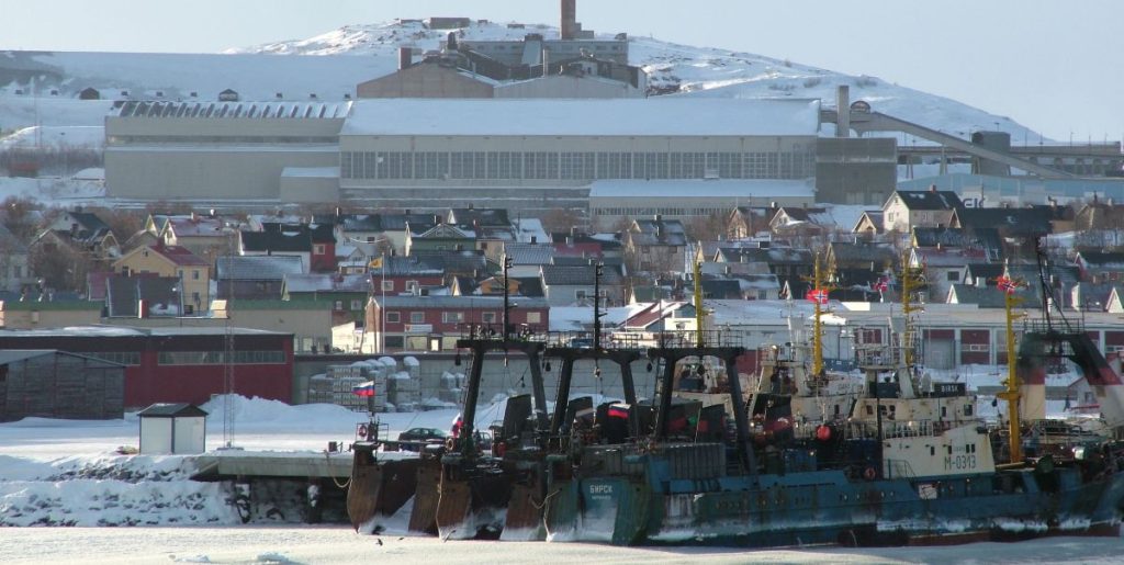 Kirkenes harbor norway
