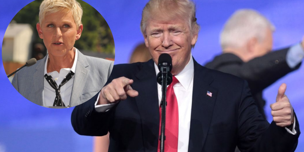 Ellen Blames Trump for Her Move to England: ‘He Got In… We’re Staying Here’