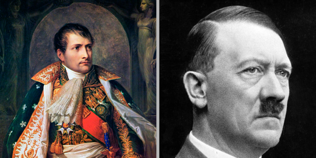 Napoleon, Adolf Hitler