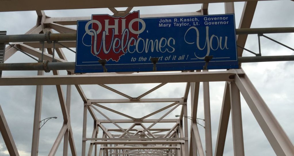 Ohio state sign