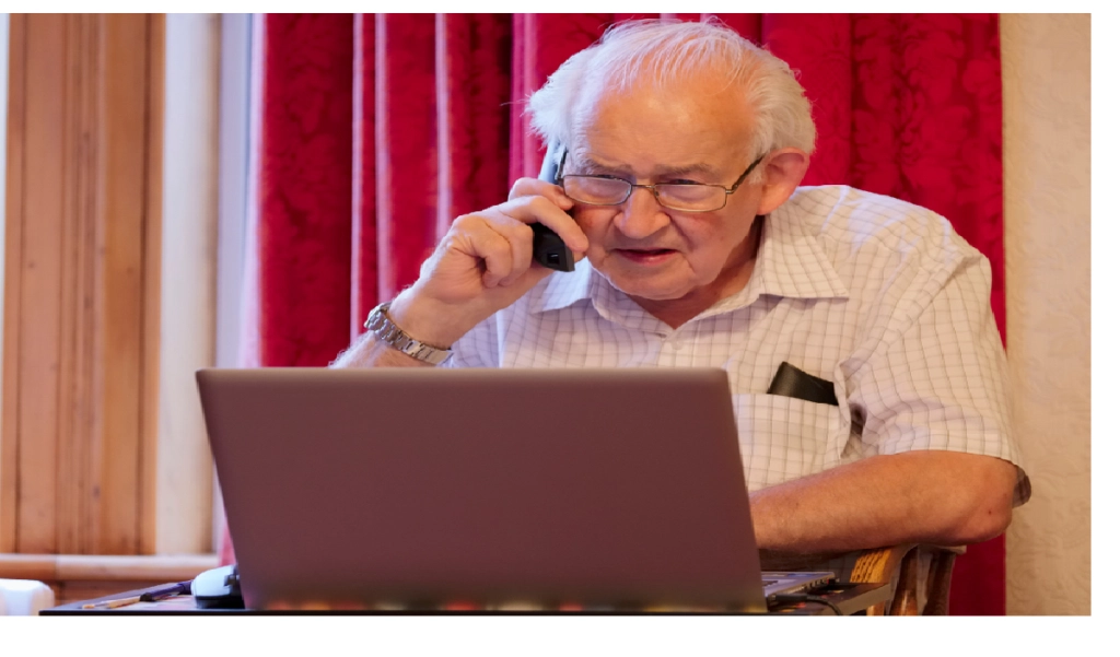 Old man cyber attack