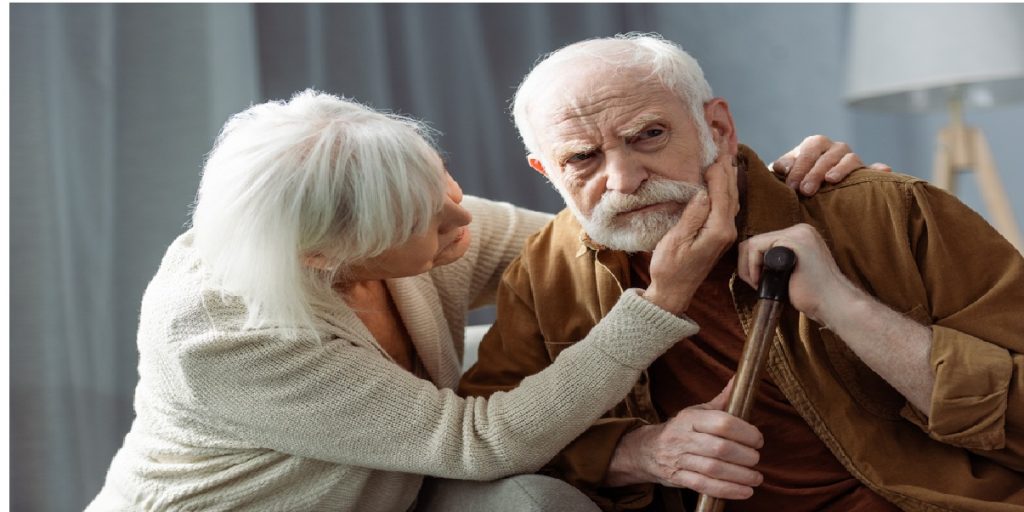 Old man woman