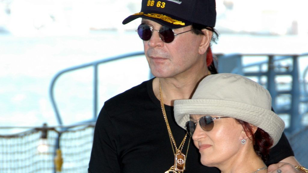 Ozzy Osbourne and his wife Sharon
