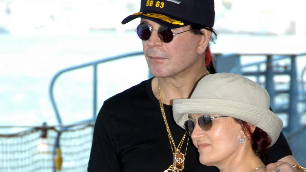 Ozzy Osbourne and his wife Sharon