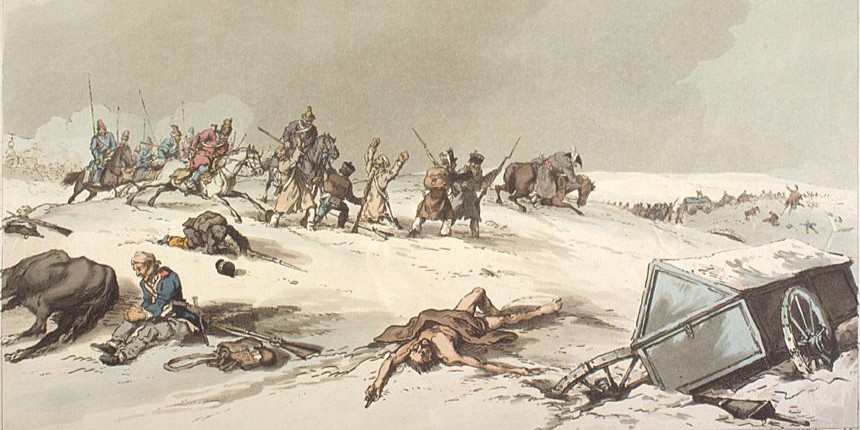 Napoleon, Russia, retreat