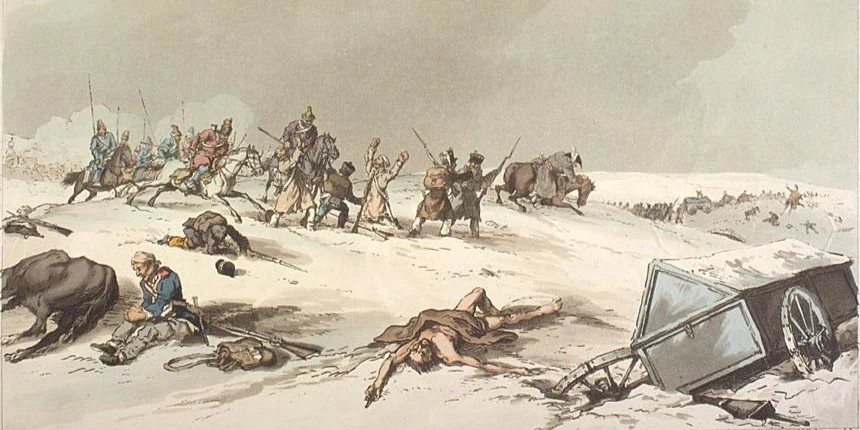 Napoleon, Russia, retreat