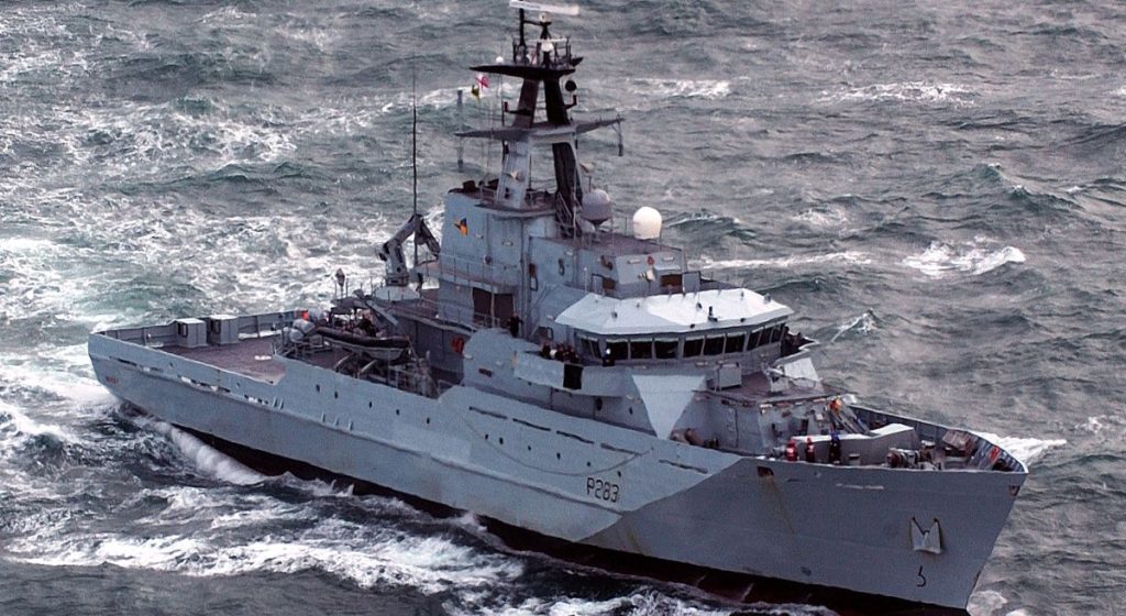 HMS_Mersey British warship