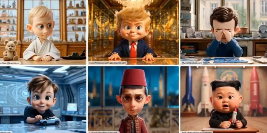 Elon, XI, Trump, Putin