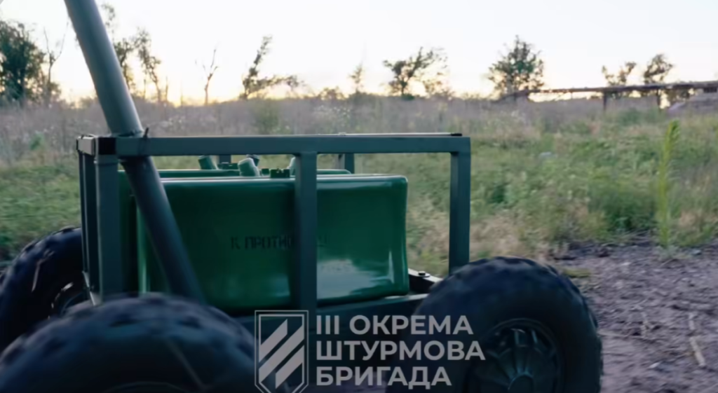 ukraine war maching robot