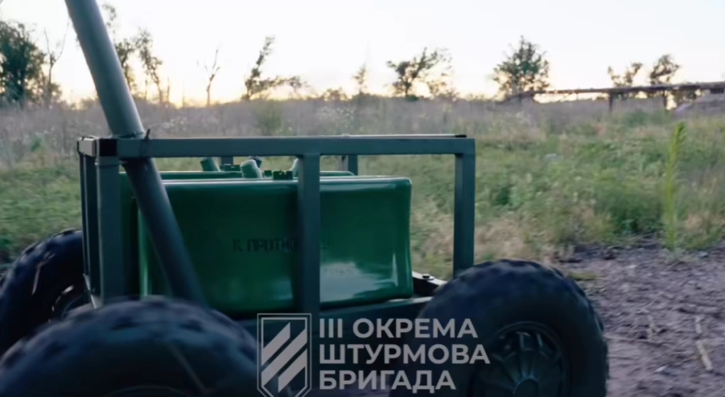 ukraine war maching robot