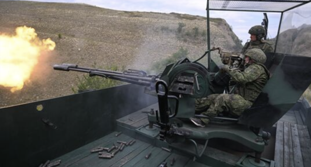 Russian army train