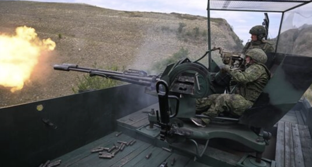 Russian army train