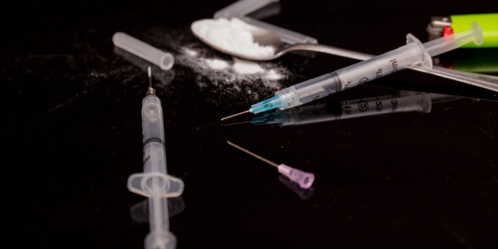 Needles, drugs