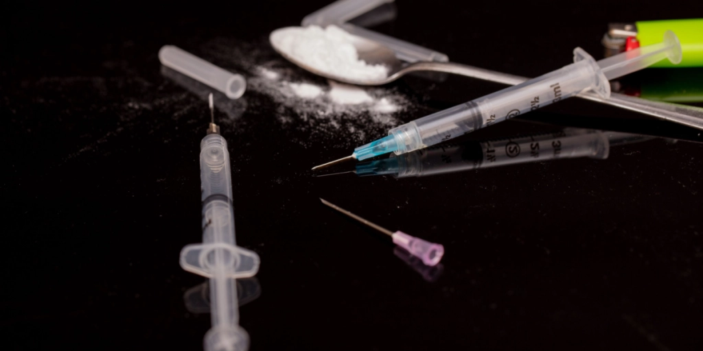 Needles, drugs