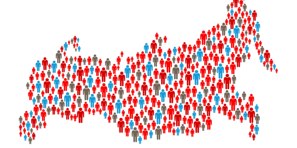 Russia, population